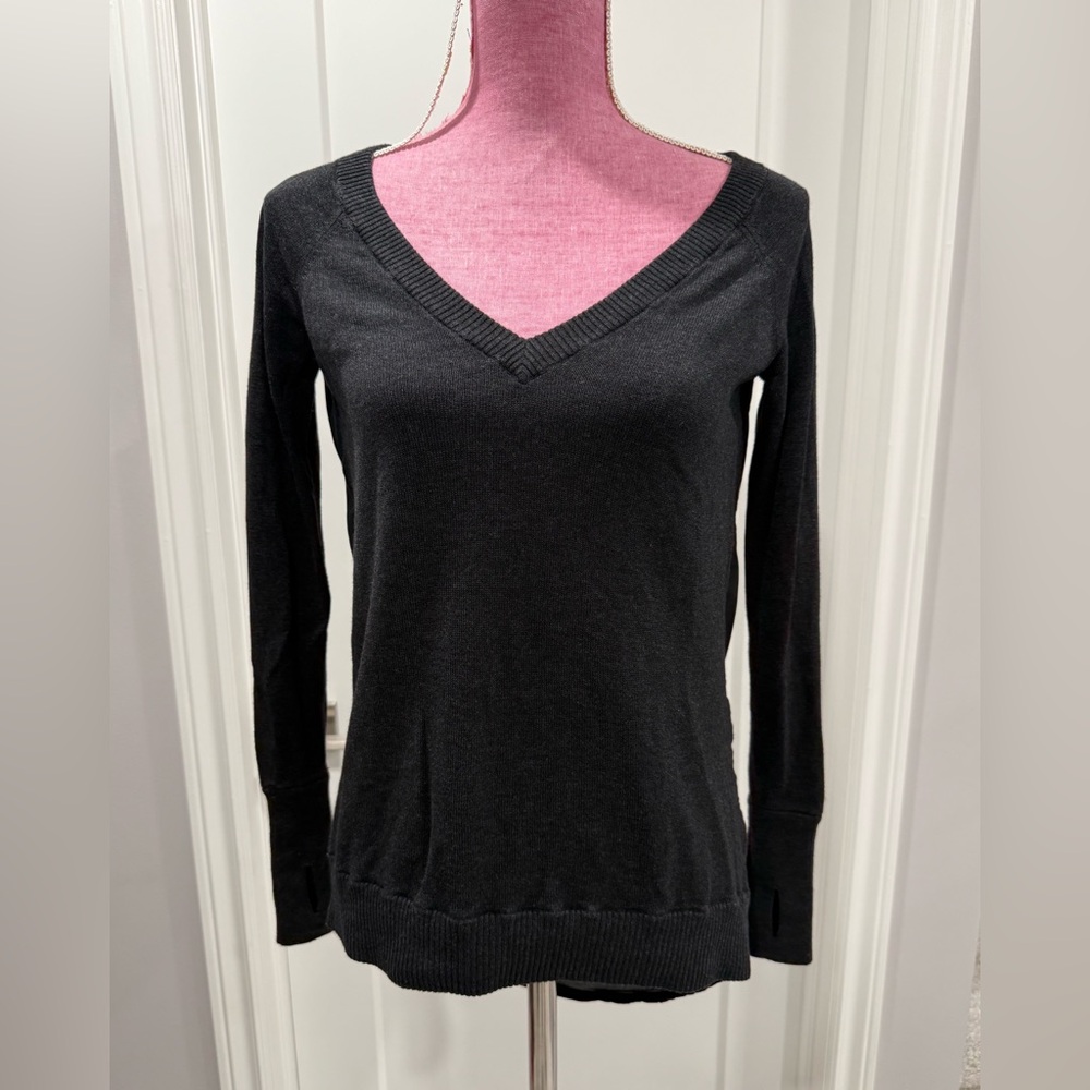 Lululemon Heathered Black Unity Pullover
